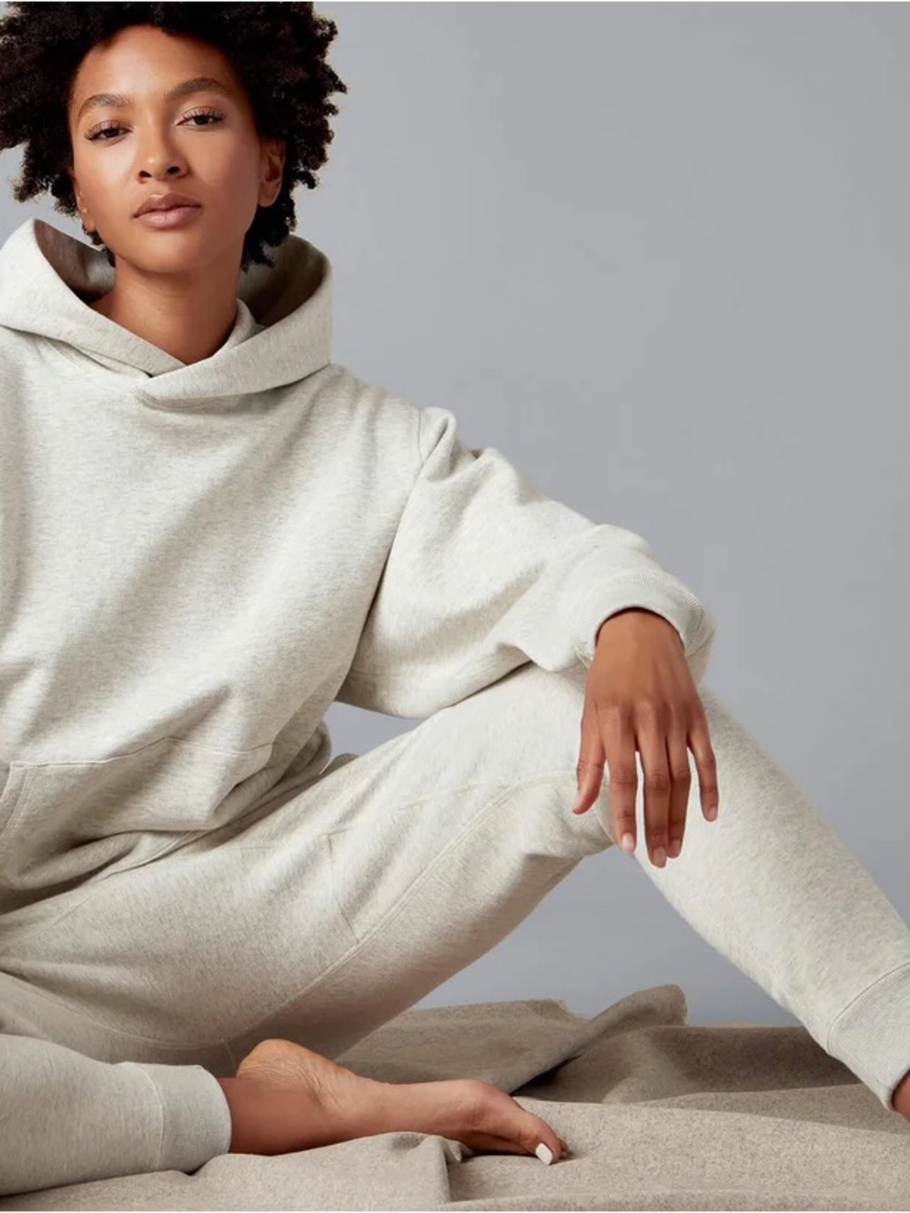 Cozy Ivory Joggers